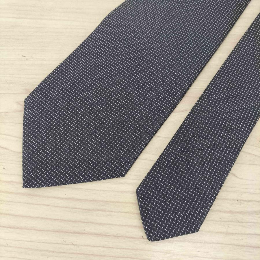 Giorgio Armani(ジョルジオアルマーニ) 総柄シルクネクタイ メンズ GIORGIO ARMANI Giorgio Armani(ジョルジオアルマーニ) LUXURY 総柄
