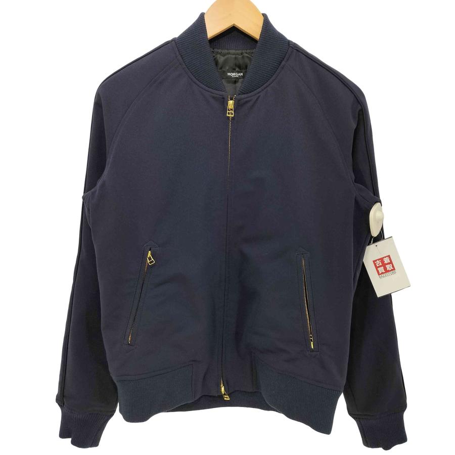 MORGAN HOMME（モルガンオム） ナイロン ジップアップ ブルゾン メンズ 