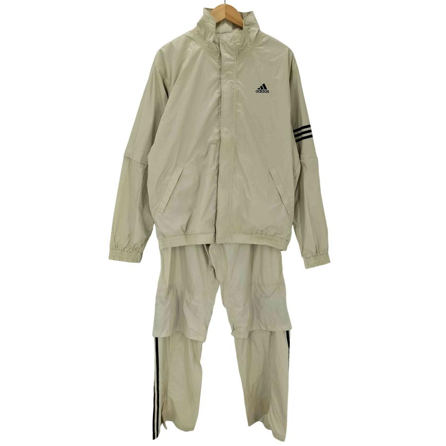 た*ん様 アディダス ゴルフ レインウエア セットアップ 古着 O/XG XL adidas（アディダス） golf 2WAY レインウェア セットアップ メンズ O