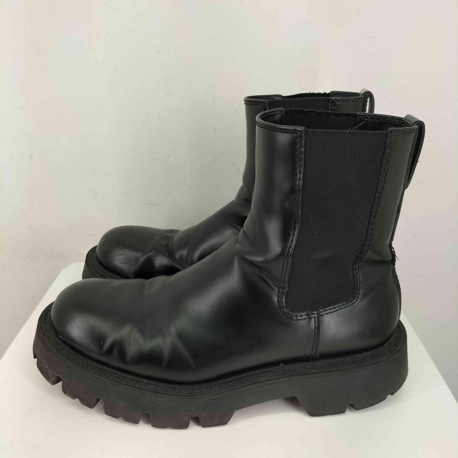 ZARA（ザラ） チャンキートラックソール チェルシーブーツ メンズ EUR