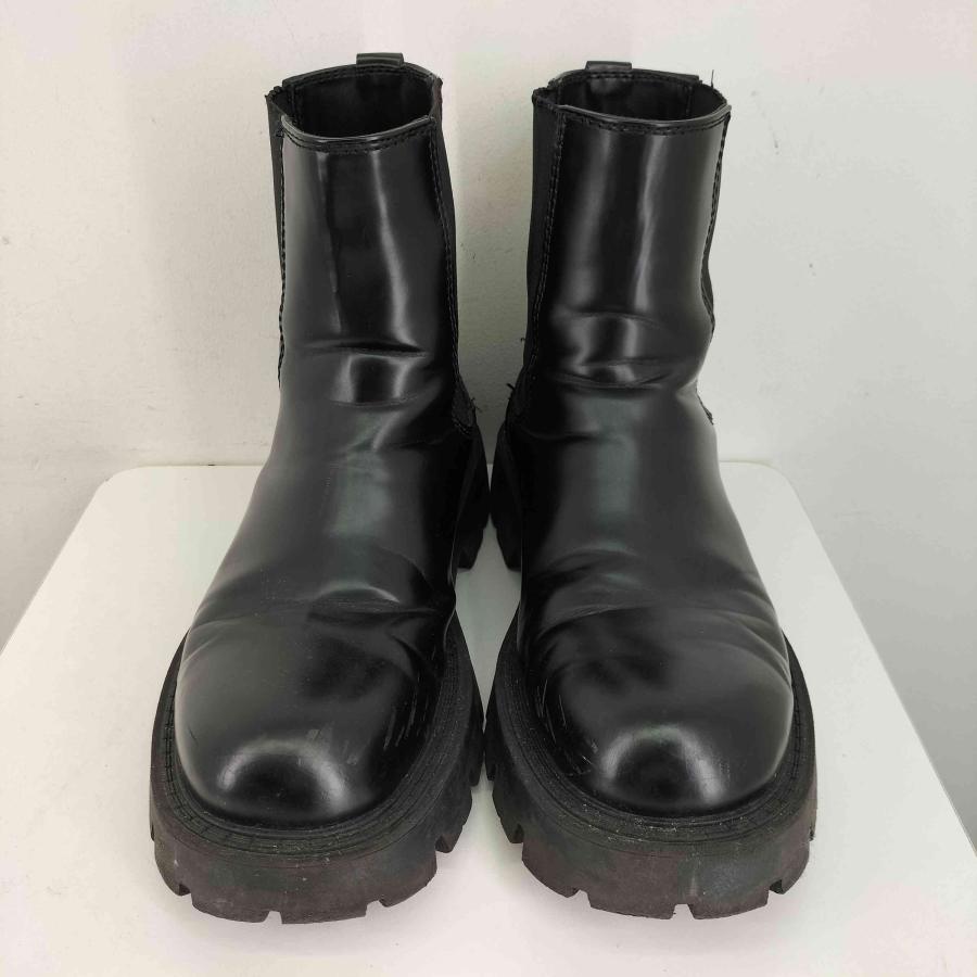 ZARA（ザラ） チャンキートラックソール チェルシーブーツ メンズ EUR