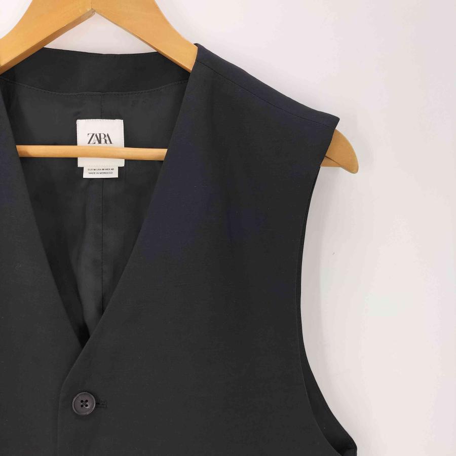 ZARA（ザラ） VISCOSE-LINEN SUIT VEST ビスコース リネン スーツ