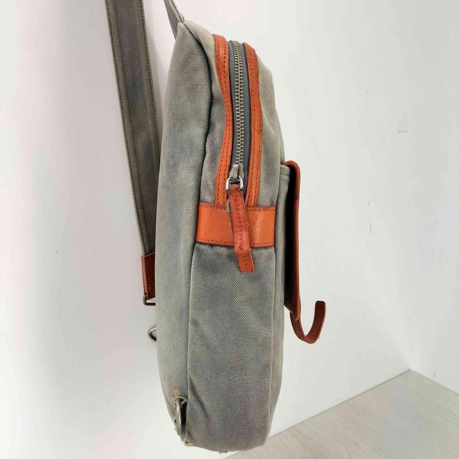 Paul Smith（ポール・スミス） キャンバスレザーショルダーバッグ