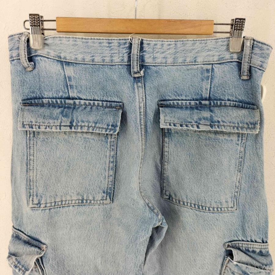 ZARA デニム カーゴパンツ 鬼太 エイジング加工 y2k グランジ ZARA デニム カーゴパンツ 鬼太 エイジング加工 y2k グランジ 即完品