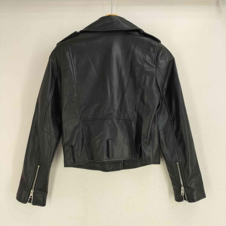 ZARA（ザラ） FAUX LEATHER JACKET レディース import：XS 中古 古着 