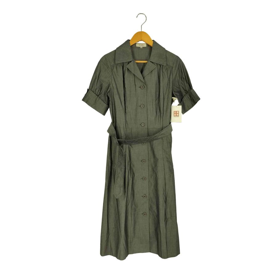 SCAPA（スキャパ） ベルト付き シャツワンピース レディース JPN：40 