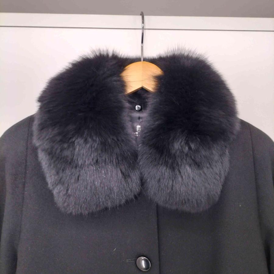 USED古着(ユーズドフルギ) {{MONT LILAS}} 襟フォックスファー 
