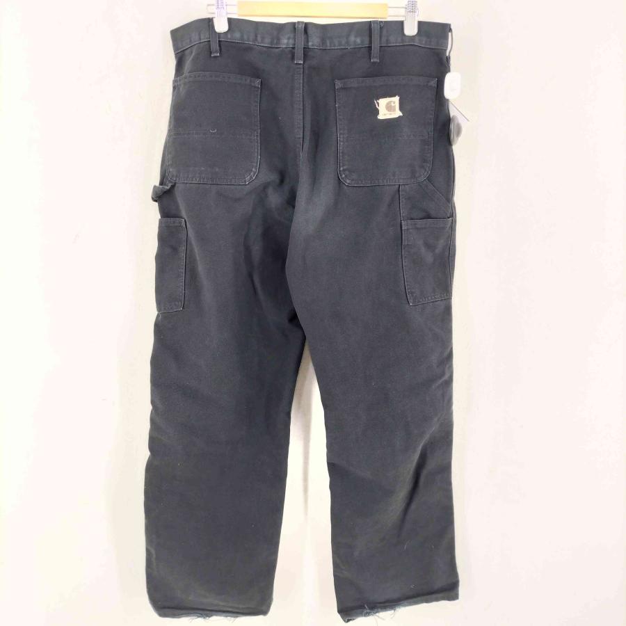30×32 Carhartt 希少刻印ボタン ブラックダブルニー