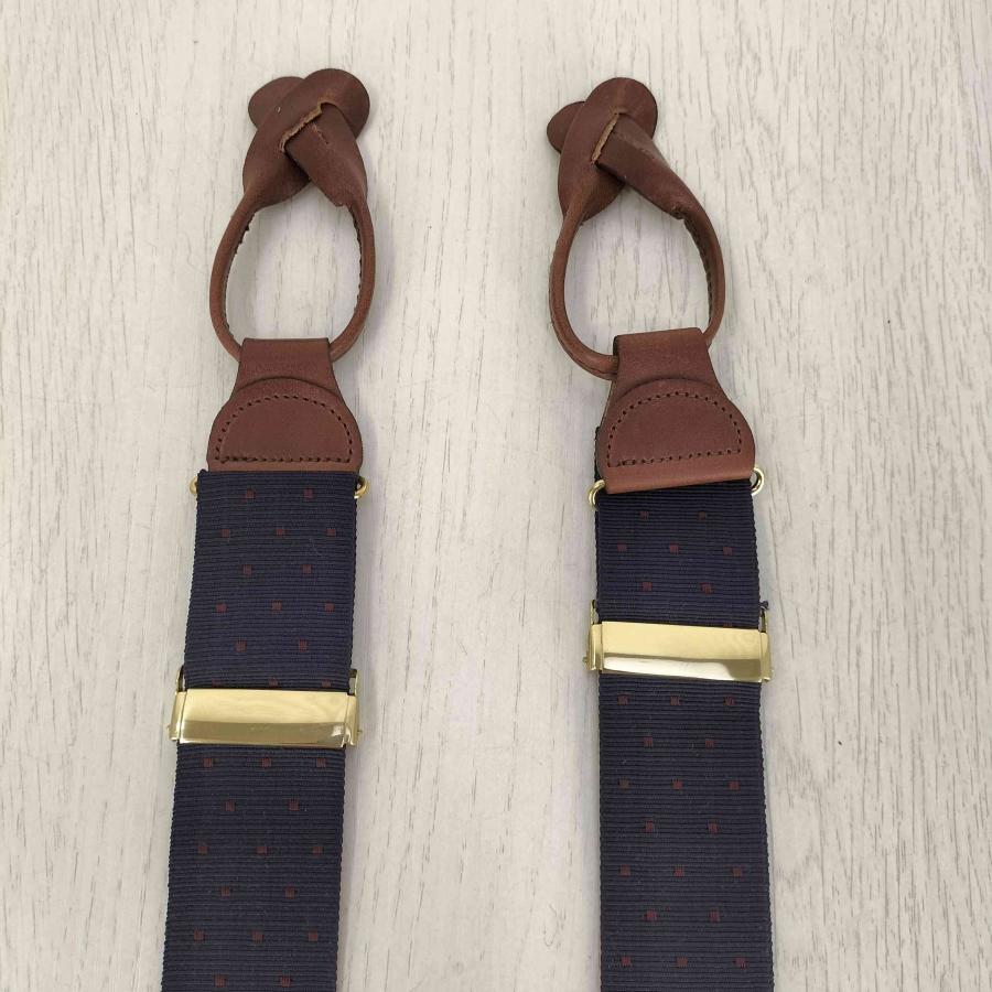 BROOKS BROTHERS（ブルックスブラザーズ） ドット サスペンダー メンズ