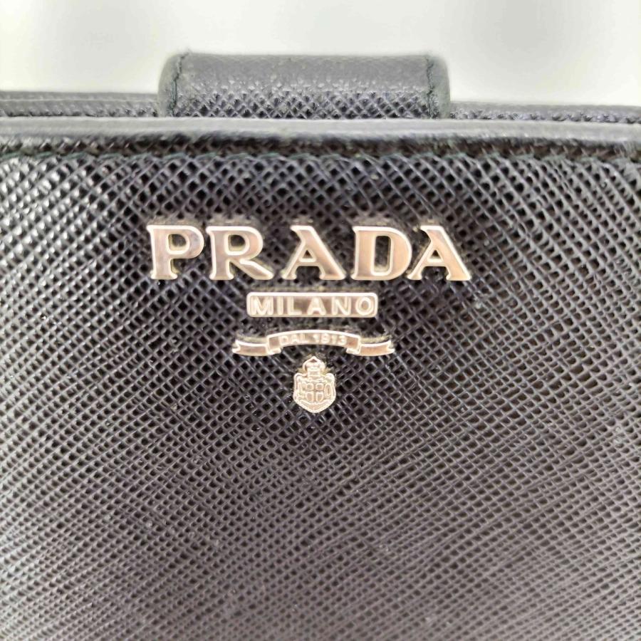 PRADA（プラダ） サフィアーノ 二つ折り財布 レディース 表記無 中古