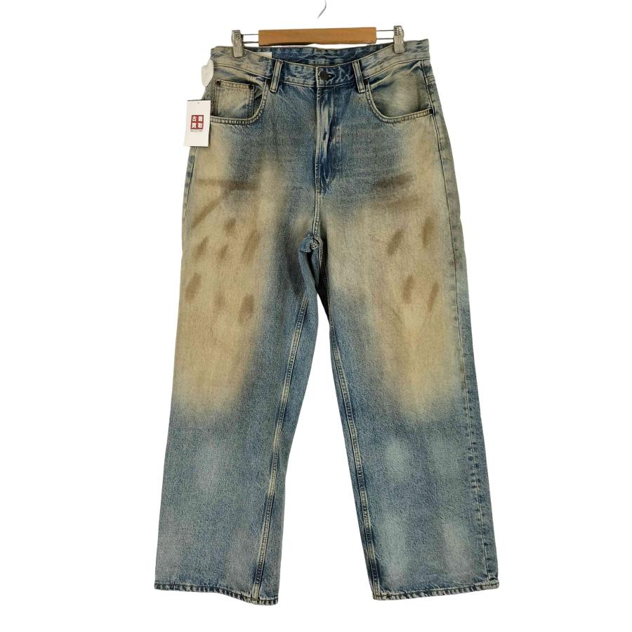 ZARA（ザラ） ヴィンテージ加工 バギーフィットジーンズ メンズ JPN