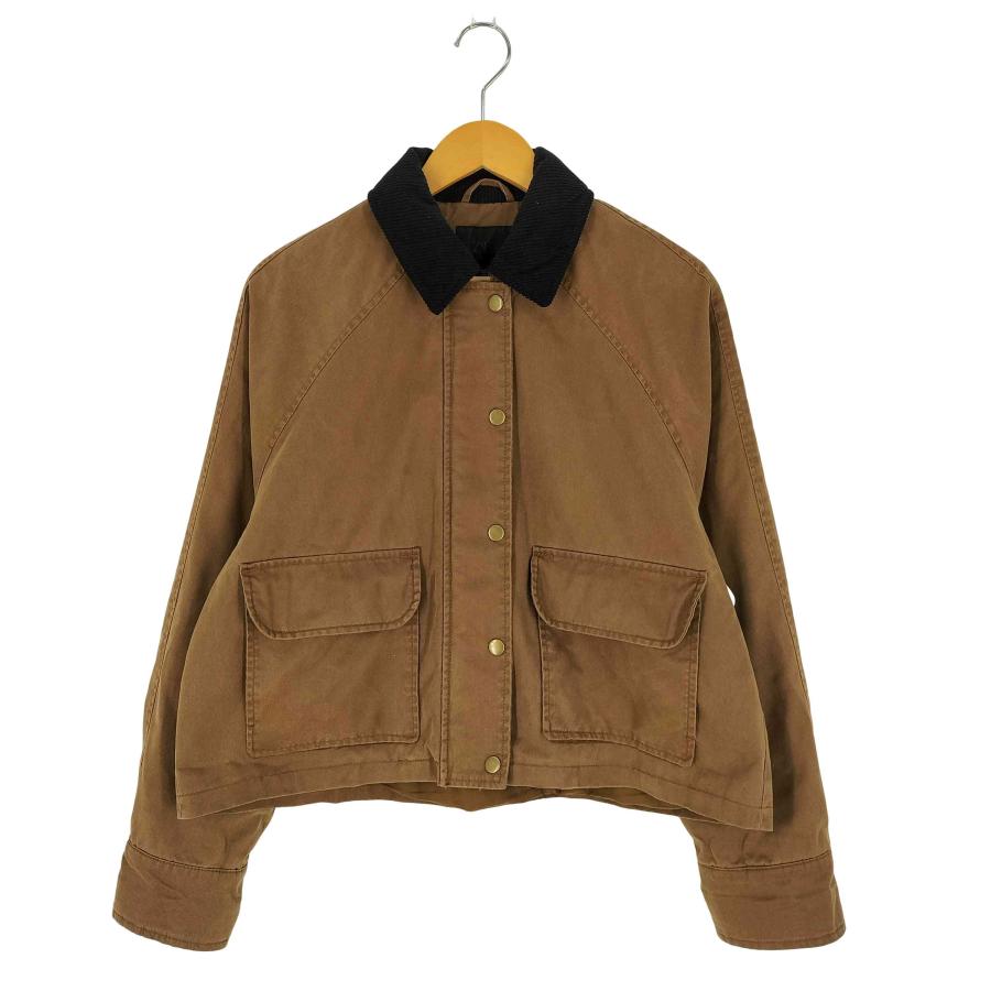 ZARA ザラ　コントラストカラーワックス　 ジャケット　XSサイズ ZARA（ザラ） コントラストカラー ワックス ジャケット レディース