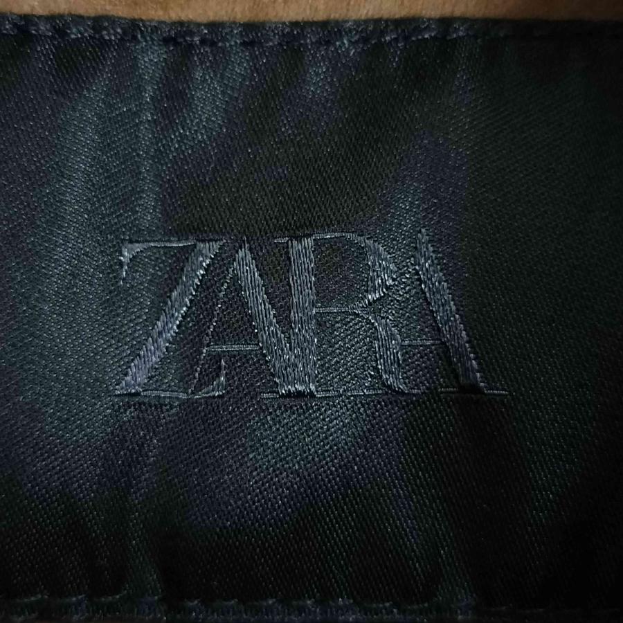 ZARA（ザラ） コントラストカラー ワックス ジャケット レディース