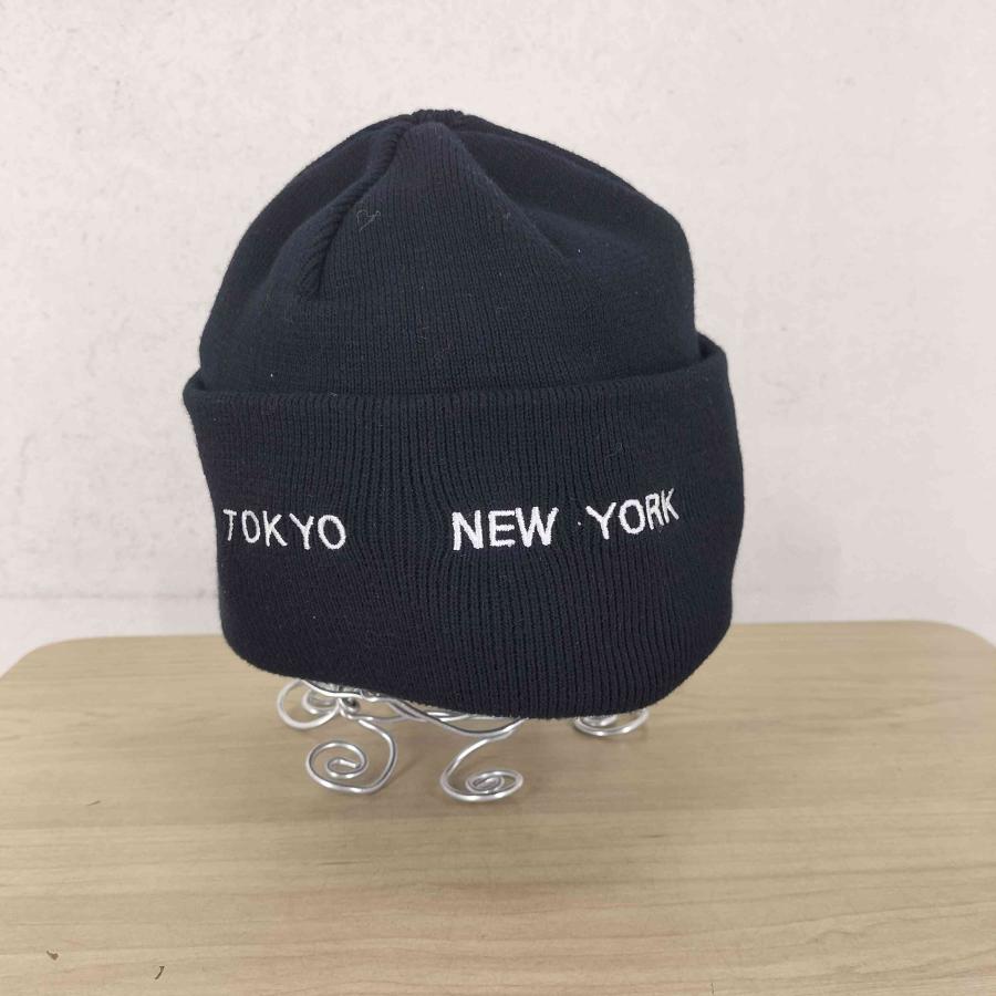 BlackEyePatch（ブラックアイパッチ） ロゴ刺繍 ニット帽 メンズ 表記