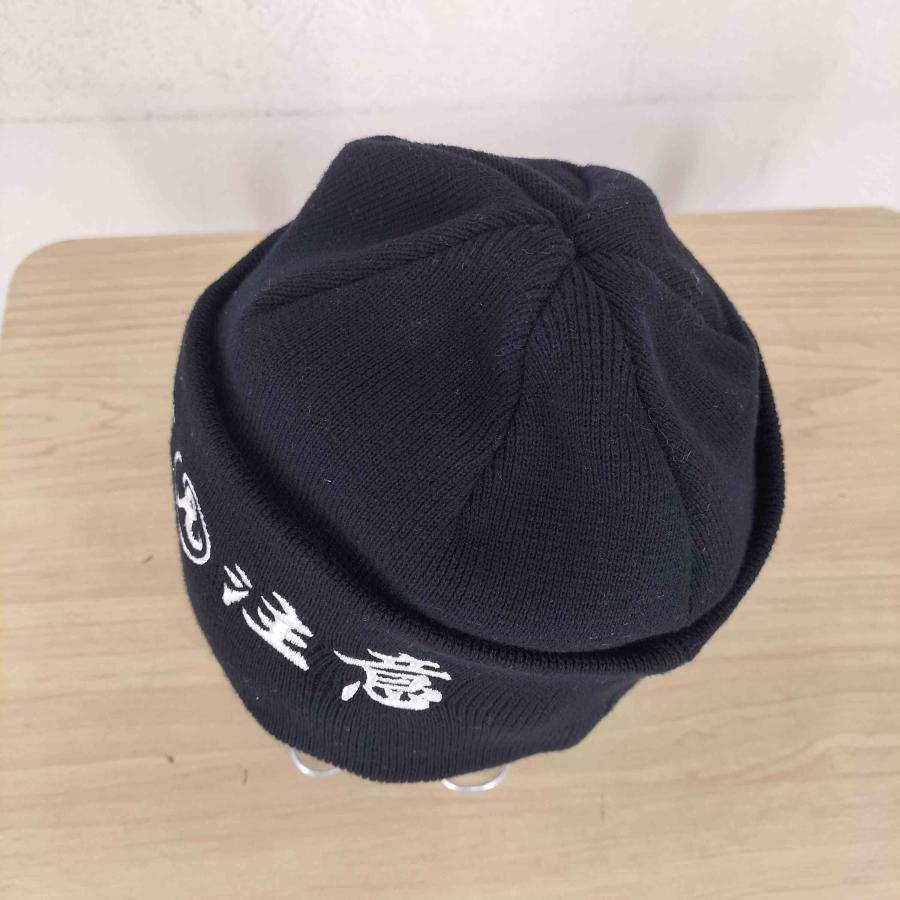 BlackEyePatch（ブラックアイパッチ） ロゴ刺繍 ニット帽 メンズ 表記