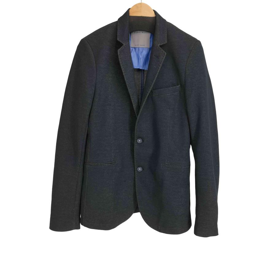 ZARA MAN(ザラマン) シャンブレー テーラードジャケット メンズ EUR