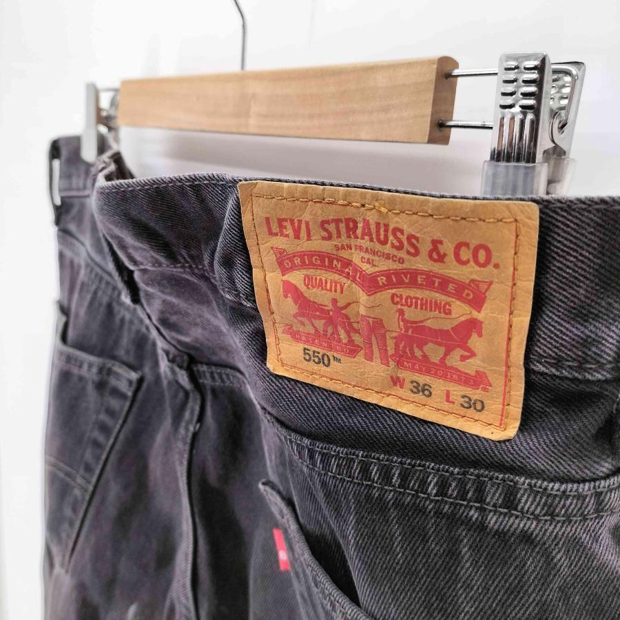 Levi's（リーバイス） Levis(リーバイス) 550 ジップフライ ブラック