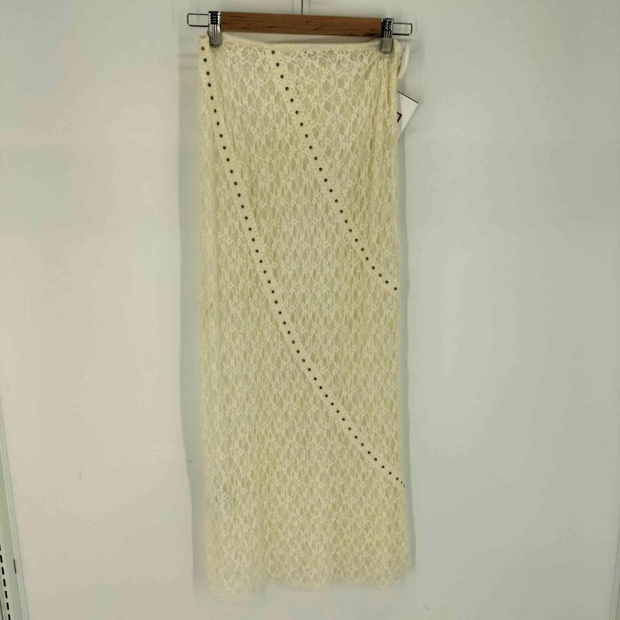 ZARA（ザラ） スタッズ レースミディスカート レディース JPN：M 中古