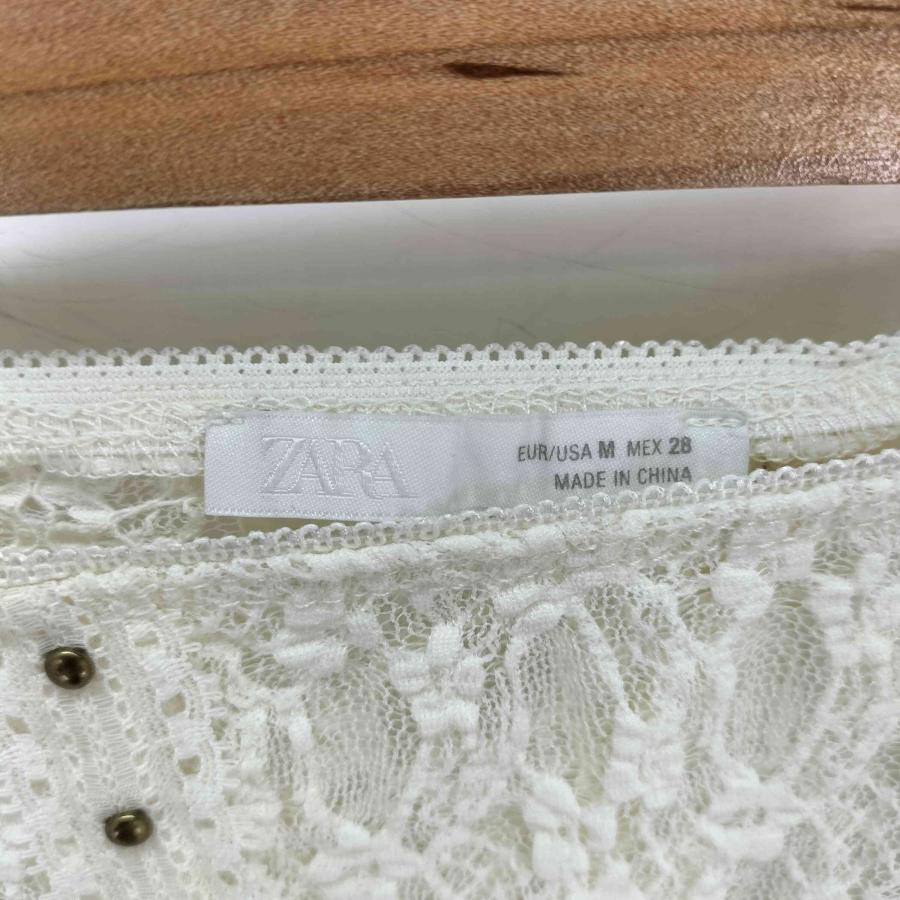 ZARA（ザラ） スタッズ レースミディスカート レディース JPN：M 中古