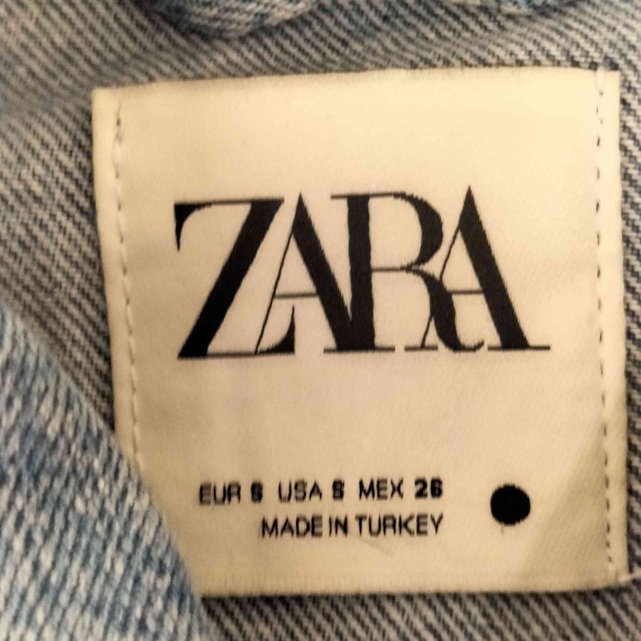 ZARA（ザラ） ラインストーンデニムジャケット レディース S 中古 古着