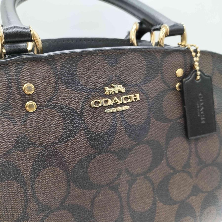COACH（コーチ） ミニ リリー キャリーオール シグネチャー キャンバス 