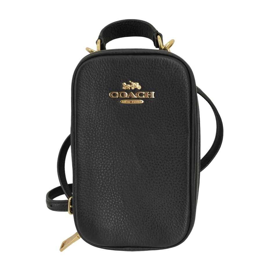 【お値下げ中】COACH コーチ　エヴァフォーンクロスボディ　黒 COACH（コーチ） エヴァ フォーン クロスボディバッグ レディース 表記