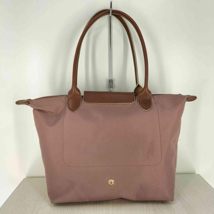 LONGCHAMP（ロンシャン） エッフェル塔 刺繍 レザーハンドル ナイロン