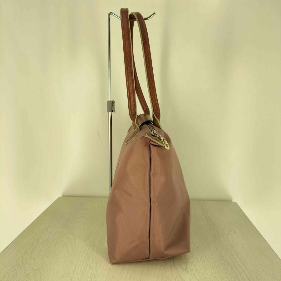 LONGCHAMP（ロンシャン） エッフェル塔 刺繍 レザーハンドル ナイロン