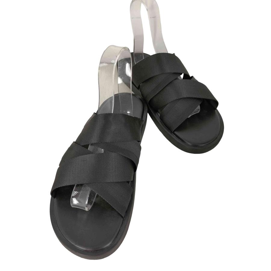 ZARA（ザラ） ダブルストラップ レザー サンダル メンズ JPN：29 中古