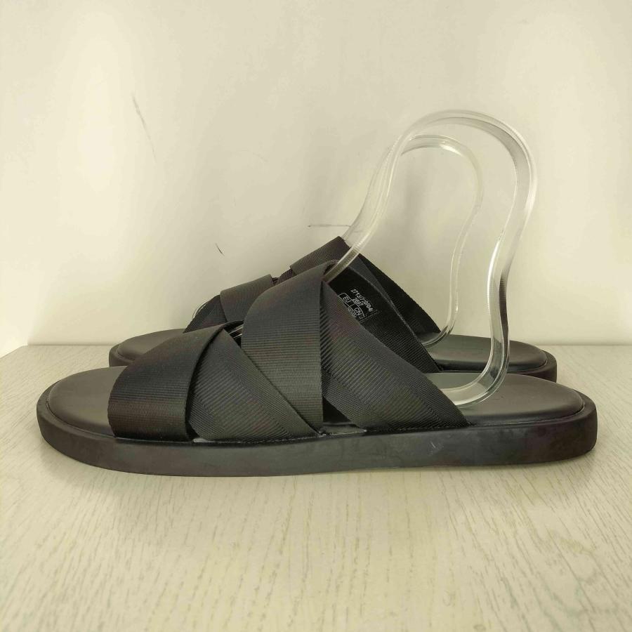 ZARA（ザラ） ダブルストラップ レザー サンダル メンズ JPN：29 中古