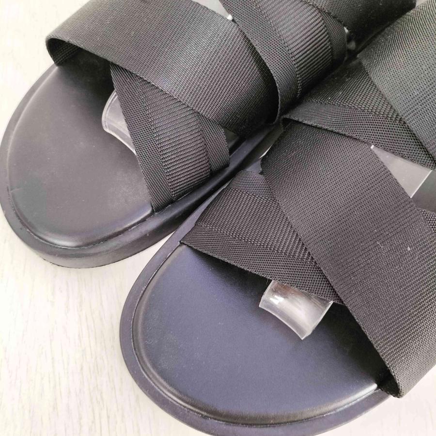 ZARA（ザラ） ダブルストラップ レザー サンダル メンズ JPN：29 中古