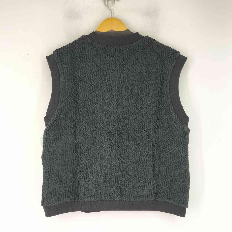 LAST NEST(ラストネスト) Logo Embroidery Knit Vest メンズ JPN：L 