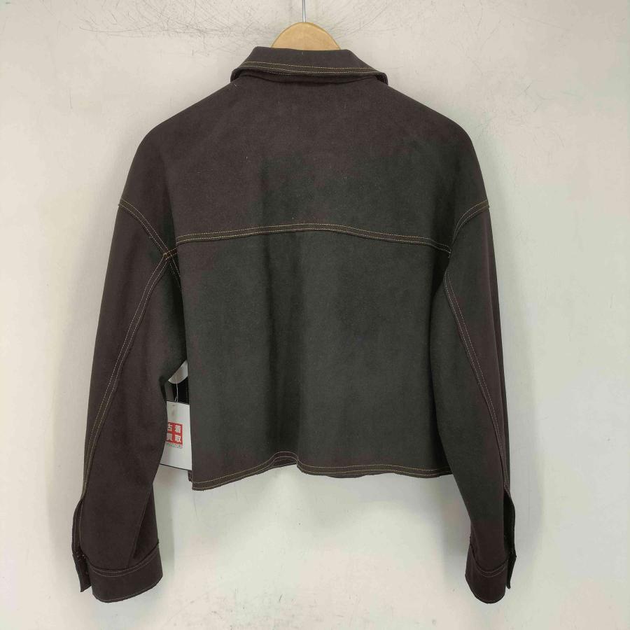 ZARA（ザラ） コントラストトップステッチ入りジャケット レディース 