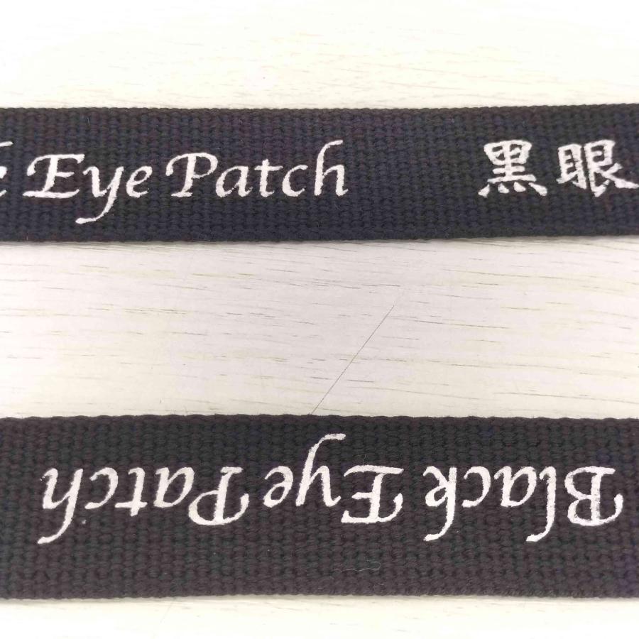 THE BLACK EYE PATCH(ザブラックアイパッチ) ロゴプリントガチャベルト