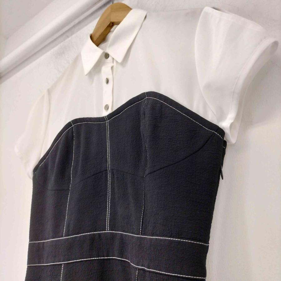 【新品】LOVELESS ビスチェコンビハーフスリーブワンピース 34 S LOVELESS（ラブレス） ビスチェコンビハーフスリーブワンピース