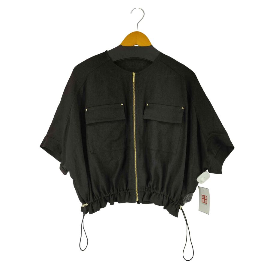 新品未使用✨サロンアダムエロペ　26ssハーフスリーブドロストライトブルゾン SALON adam et rope'（サロン アダム エ ロペ） SALON adam et rope