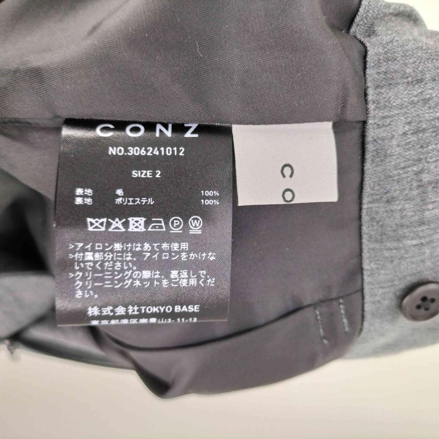 CONZ(コンズ) curve leg trousers カーブ レッグ トラウザーズ メンズ