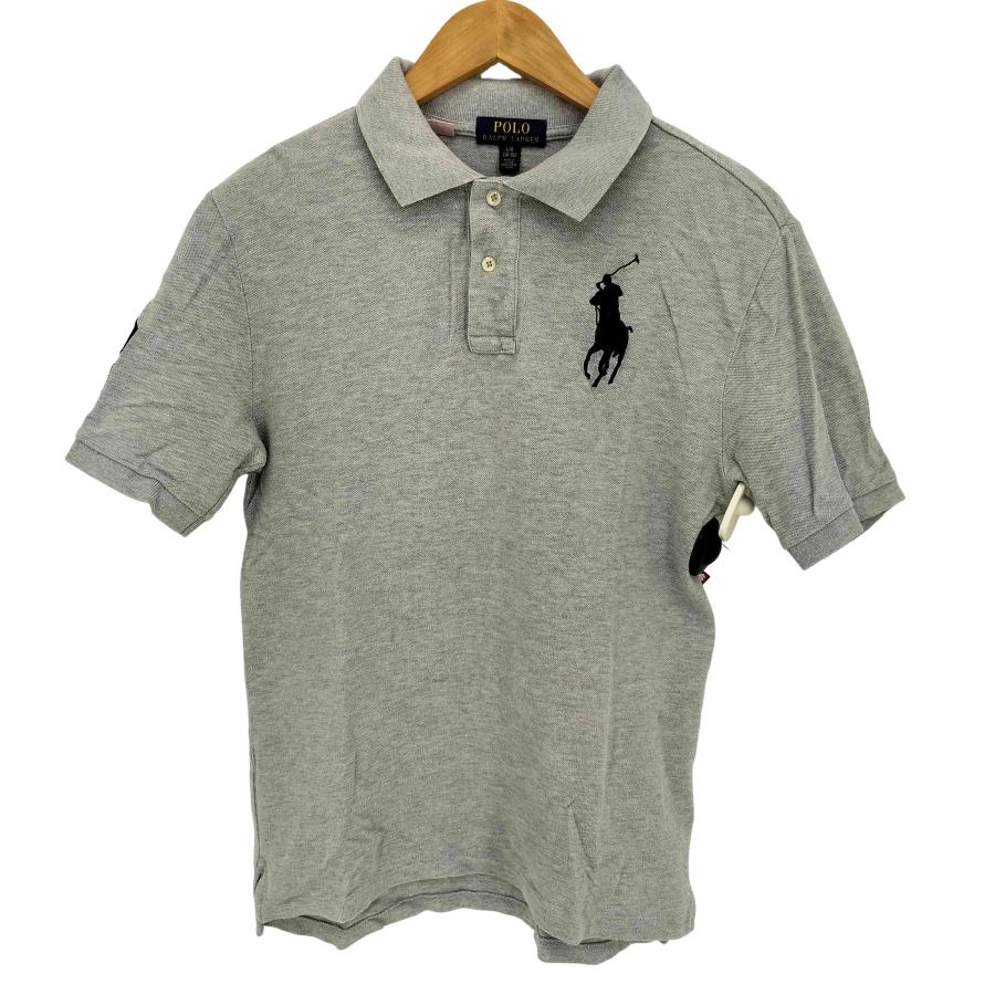 【現行タグ】ポロラルフローレン ビッグポニー ポロシャツ ナンバリング 黒 L POLO RALPH LAUREN（ポロ・ラルフローレン） 現行タグ ビックポニー