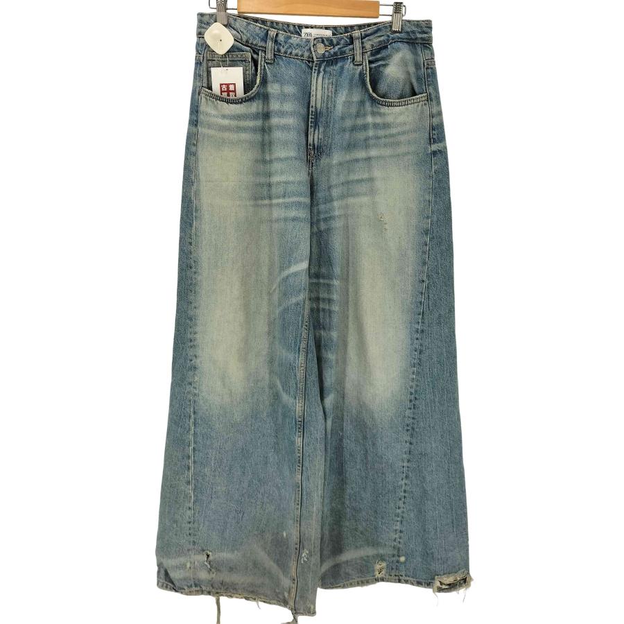 ZARA（ザラ） TRF SUPER WIDE-LEG LOW-RISE ローライズ スーパーワイド 