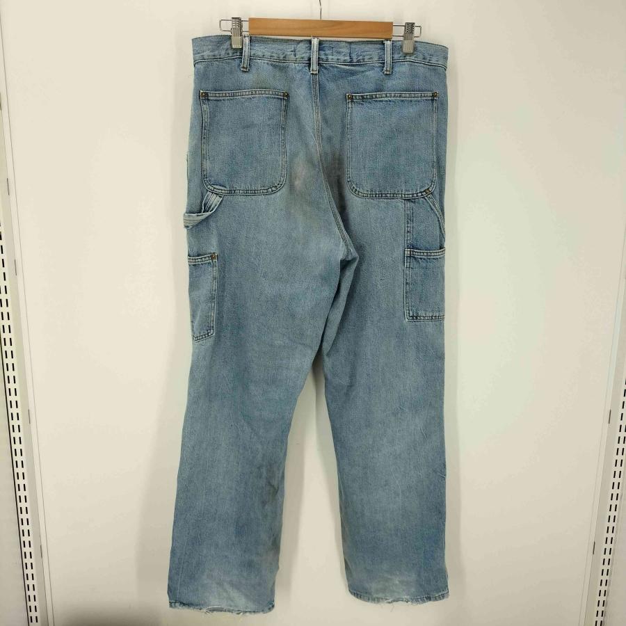 ZARA（ザラ） バギー ワイド ペインター ダブルニー デニム パンツ