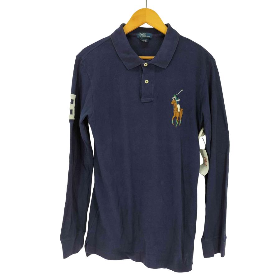 【希少】 90s POLO RALPH LAUREN ビックポニー ポロシャツ Polo by RALPH LAUREN(ポロバイラルフローレン) ビックポニー コットン