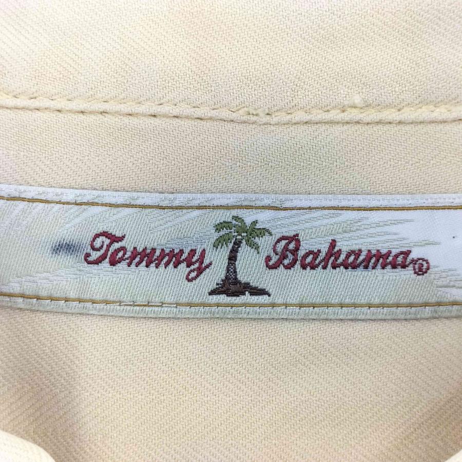 Tommy Bahama（トミー バハマ） バック刺繍 シルク オープンカラー