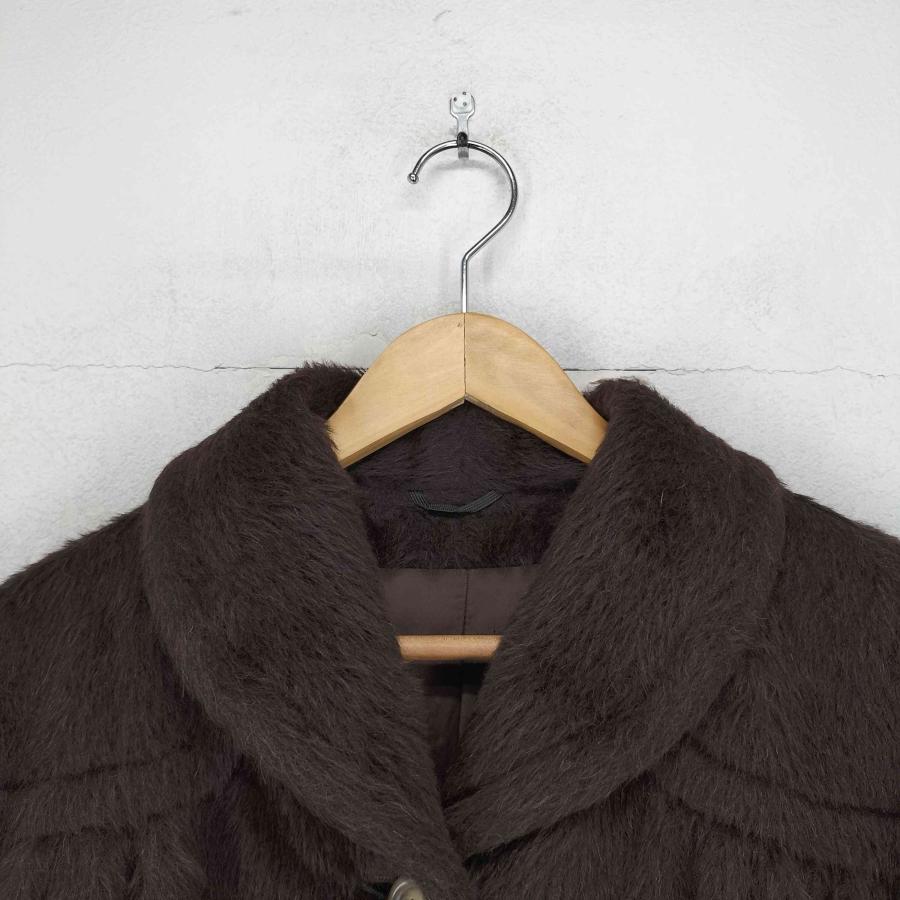 Max Mara（マックスマーラ） 白タグ アルパカ＆ウール シャギー ロング