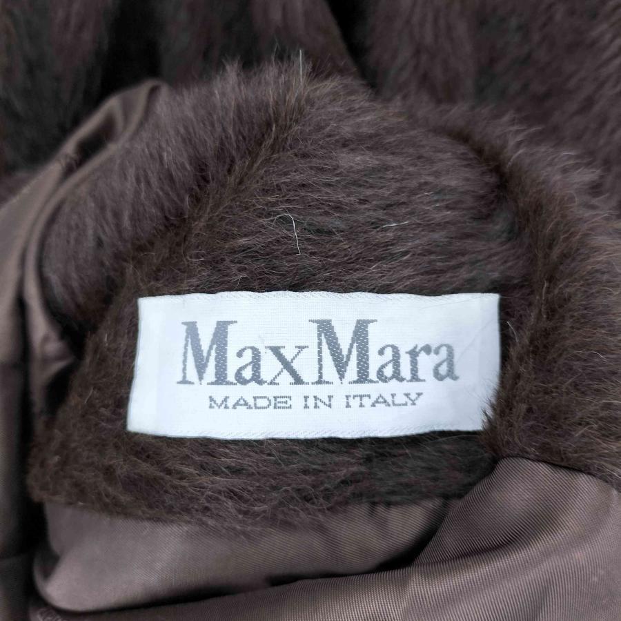 Max Mara（マックスマーラ） 白タグ アルパカ＆ウール シャギー ロング 
