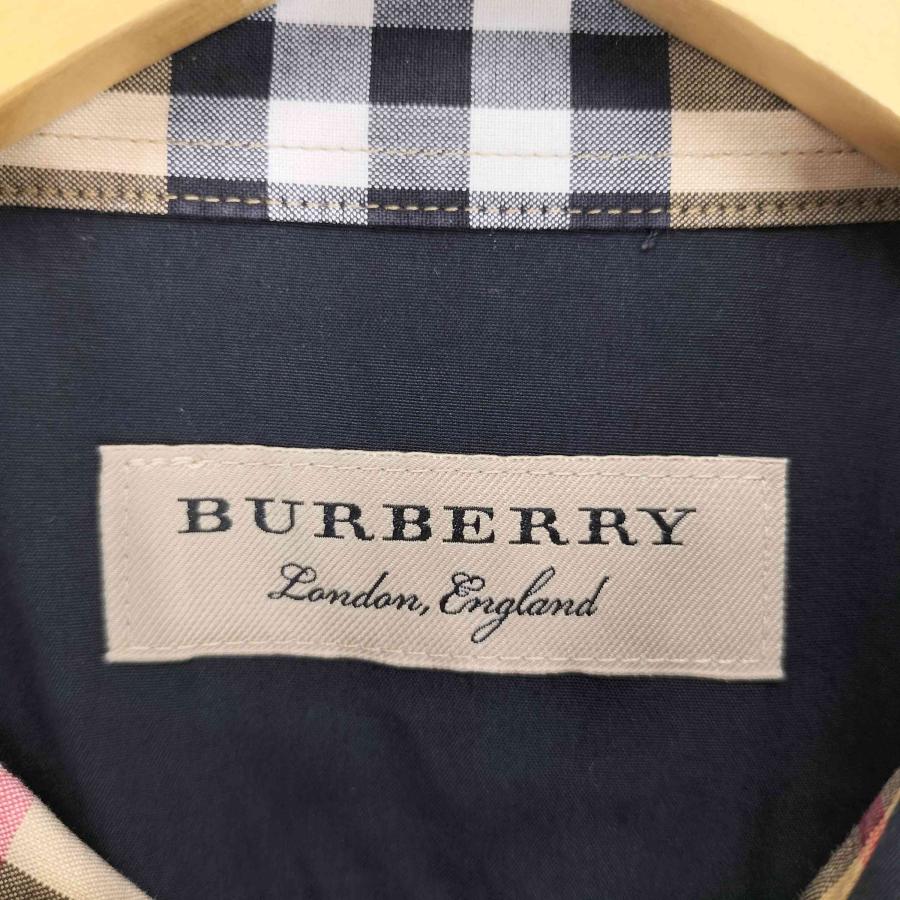 BURBERRY（バーバリー） ホースロゴ刺繍レギュラーシャツ メンズ M