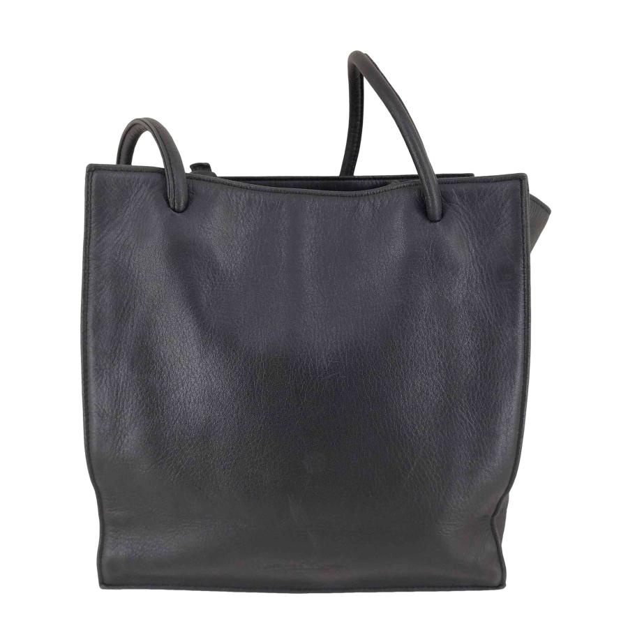 マーガレットハウエル トートバッグ カウレザー 手提げ 本革 黒 MARGARET HOWELL（マーガレットハウエル） Cow Leather ミニトート