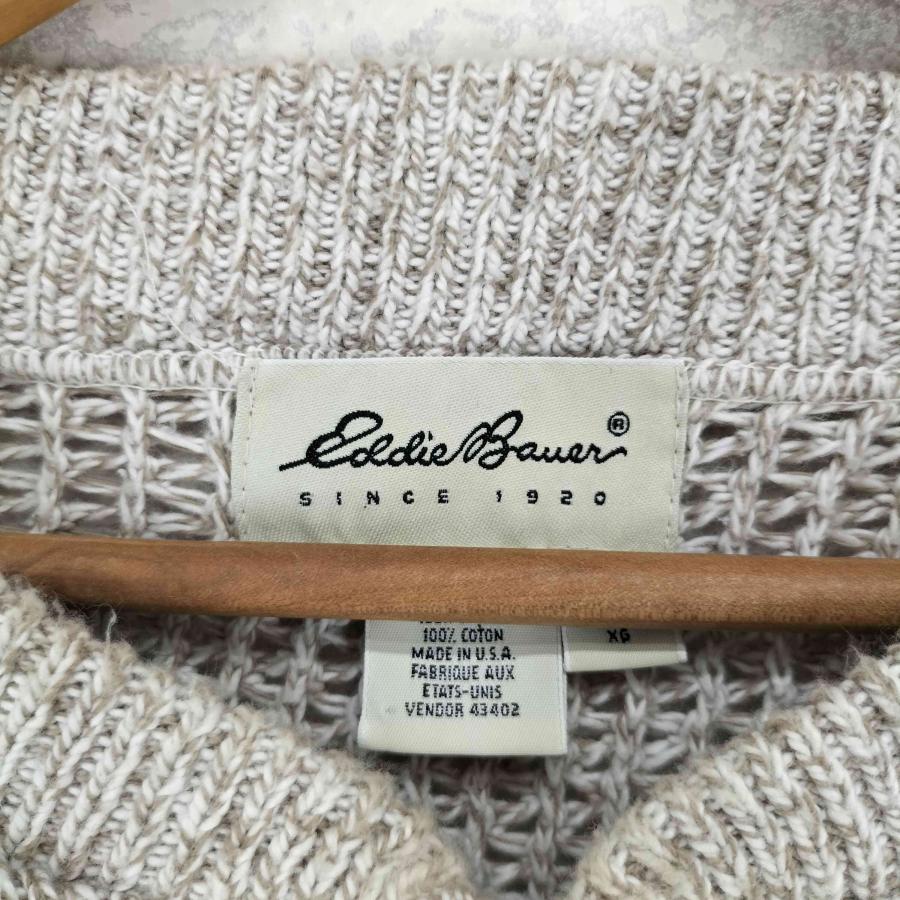 Eddie Bauer（エディーバウアー） MADE IN USA 白タグ ヘンリーネック 