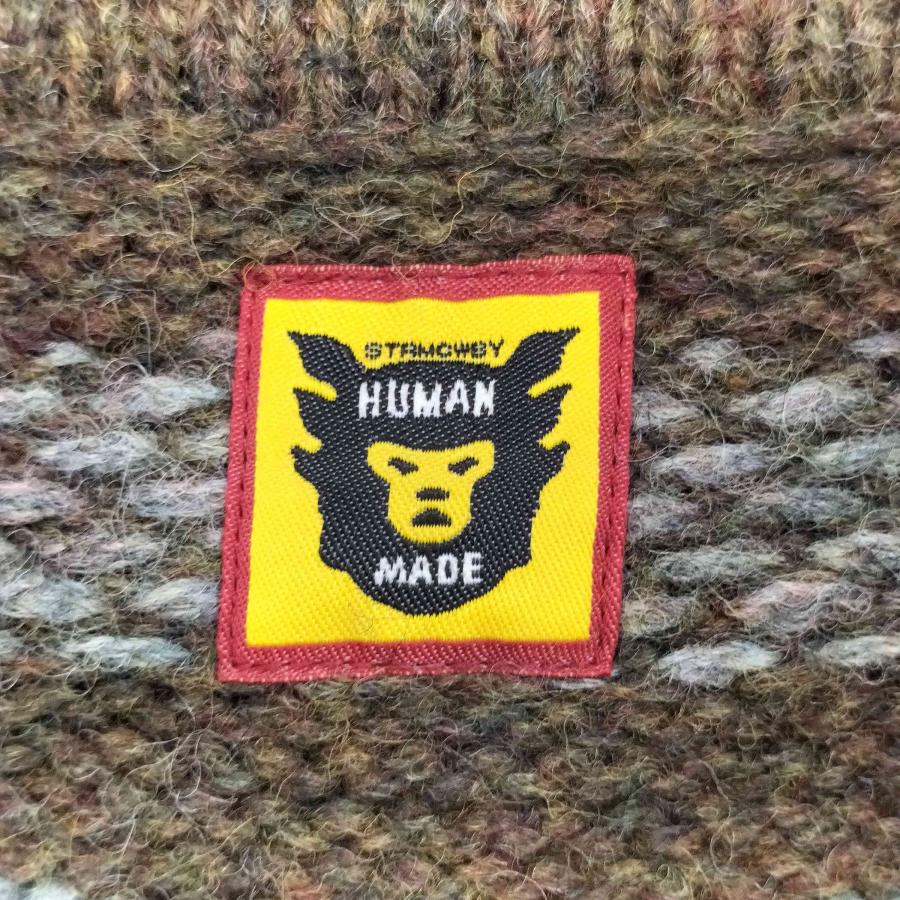 HUMAN MADE(ヒューマンメイド) アニマルハーフジップ ニットセーター HUMAN MADE（ヒューマンメード） HUMAN MADE(ヒューマンメイド