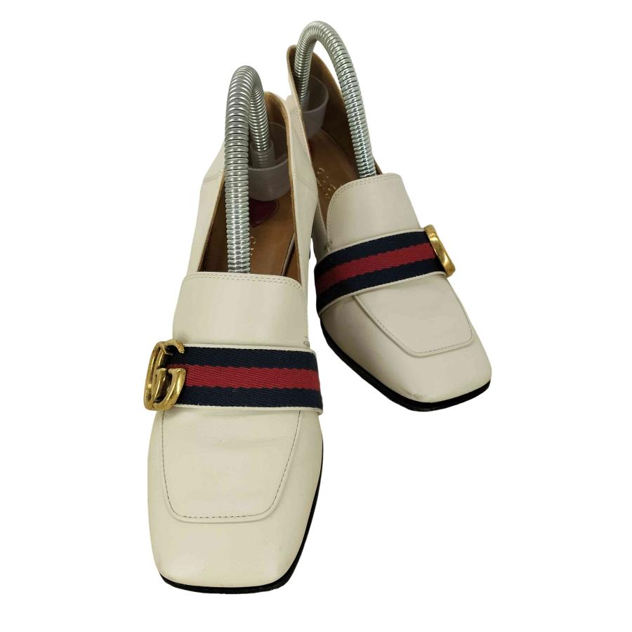 GUCCI（グッチ） GGマーモント ヒールローファー レディース 34 1/2