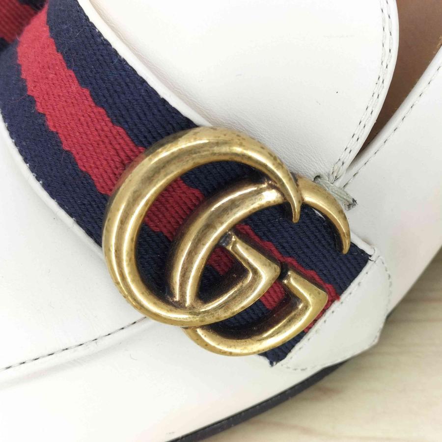 GUCCI（グッチ） GGマーモント ヒールローファー レディース 34 1/2